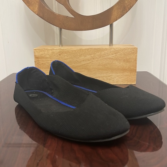 Machine Washable Classic Ballet Flats - 9 (black) - Picture 4 of 6